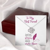 Gift For Best Friend, Necklace For Best Friend, Jewelry Gift For Best Friend, To My Best Friend Gift, Gift Ideas For Best Friend