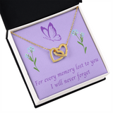 I Will Never Forget, Alzheimers Jewelry, Alzheimers Awareness, Alzheimer's Support Gift, Alzheimer's Disease, Alzheimer's In Memory Of