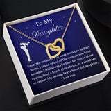 To My Daughter From Dad, Daughter Necklace, Father to Daughter Gift, Birthday Gift To Daughter From Dad, Gift From Dad To Daughter