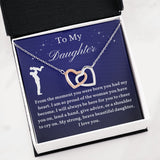 To My Daughter From Dad, Daughter Necklace, Father to Daughter Gift, Birthday Gift To Daughter From Dad, Gift From Dad To Daughter