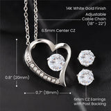 To My Daughter From Dad, Daughter Necklace, Father to Daughter Gift, Birthday Gift To Daughter From Dad, Gift From Dad To Daughter
