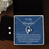 To My Daughter From Dad, Daughter Necklace, Father to Daughter Gift, Birthday Gift To Daughter From Dad, Gift From Dad To Daughter