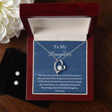 To My Daughter From Dad, Daughter Necklace, Father to Daughter Gift, Birthday Gift To Daughter From Dad, Gift From Dad To Daughter