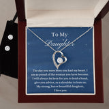 To My Daughter From Dad, Daughter Necklace, Father to Daughter Gift, Birthday Gift To Daughter From Dad, Gift From Dad To Daughter