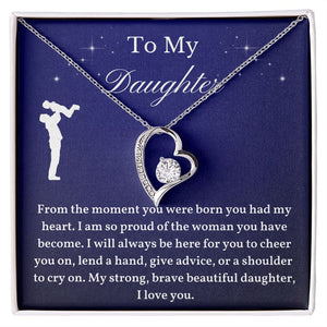 To My Daughter From Dad, Daughter Necklace, Father to Daughter Gift, Birthday Gift To Daughter From Dad, Gift From Dad To Daughter