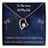 Heart Pendant Necklace For Wife, Heart Necklace For Girlfriend, Heart Jewelry For Significant Other