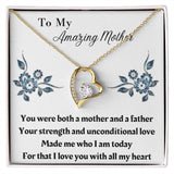 Single Mom Gift Necklace, Present for Single Mother, Super Mom, Father's Day Gift For Single Mom, Best Mom, Birthday Gift For Single Mom