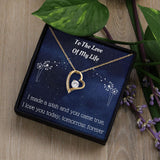 Heart Pendant Necklace For Wife, Heart Necklace For Girlfriend, Heart Jewelry For Significant Other