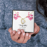 Gift For Sister, Birthday Gift For Sister, Heart Pendant Necklace