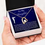 To My Daughter From Dad, Daughter Necklace, Father to Daughter Gift, Birthday Gift To Daughter From Dad, Gift From Dad To Daughter