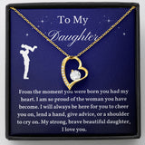 To My Daughter From Dad, Daughter Necklace, Father to Daughter Gift, Birthday Gift To Daughter From Dad, Gift From Dad To Daughter