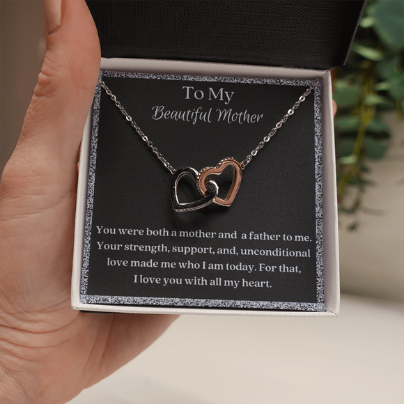 Single Mom Gift Necklace, Present for Single Mother, Super Mom, Christmas Gift For Single Mom, Best Mom, Birthday Gift For Single Mom