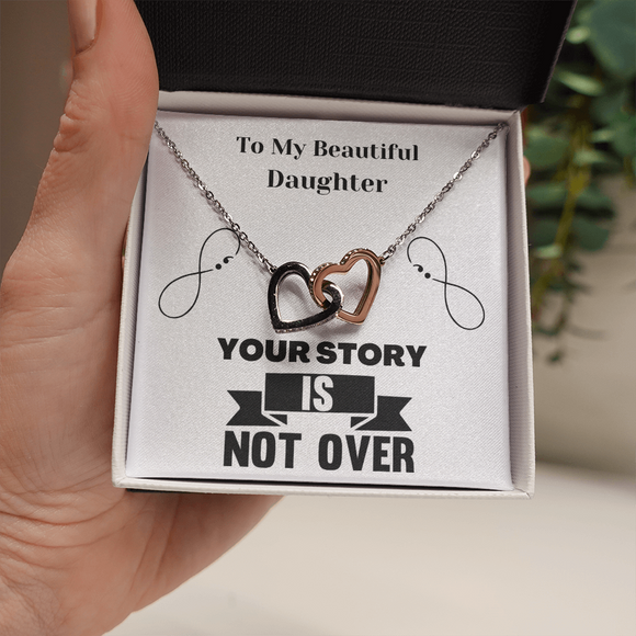 Mental Health Gift For Daughter, Semicolon, Motivational Semicolon Card, Support Gift For Daughter, Suicide Depression Awareness
