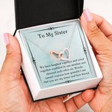 Gift For Sister, Birthday Gift For Sister, Pendant Jewelry For Sister, Necklace For Sister, Wedding Gift For Sister