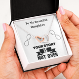 Mental Health Gift For Daughter, Semicolon, Motivational Semicolon Card, Support Gift For Daughter, Suicide Depression Awareness