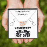 Mental Health Gift For Daughter, Semicolon, Motivational Semicolon Card, Support Gift For Daughter, Suicide Depression Awareness