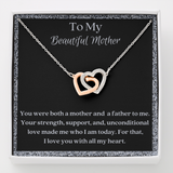 Single Mom Gift Necklace, Present for Single Mother, Super Mom, Christmas Gift For Single Mom, Best Mom, Birthday Gift For Single Mom