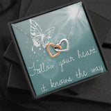 Positivity Gift, Strength Necklace, Positive Message, Encouragement Necklace Gift, Motivational Gift, Healing Jewelry,