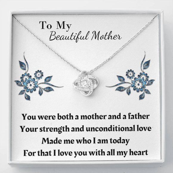 Single Mom Gift Necklace, Present for Single Mother, Super Mom, Father's Day Gift For Single Mom, Best Mom, Birthday Gift For Single Mom