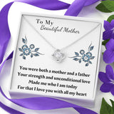 Single Mom Gift Necklace, Present for Single Mother, Super Mom, Father's Day Gift For Single Mom, Best Mom, Birthday Gift For Single Mom