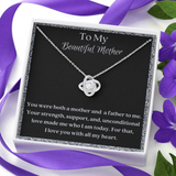 Single Mom Gift Necklace, Present for Single Mother, Super Mom, Christmas Gift For Single Mom, Best Mom, Birthday Gift For Single Mom