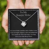 Single Mom Gift Necklace, Present for Single Mother, Super Mom, Christmas Gift For Single Mom, Best Mom, Birthday Gift For Single Mom