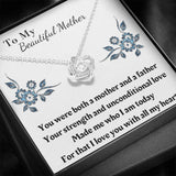 Single Mom Gift Necklace, Present for Single Mother, Super Mom, Father's Day Gift For Single Mom, Best Mom, Birthday Gift For Single Mom