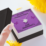 My Dad's Memories Matter Alzheimers Jewelry, Alzheimers Necklace, Alzheimers Awareness, Alzheimers Support Dad, End Alzheimers