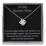 Single Mom Gift Necklace, Present for Single Mother, Super Mom, Christmas Gift For Single Mom, Best Mom, Birthday Gift For Single Mom