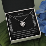 Single Mom Gift Necklace, Present for Single Mother, Super Mom, Christmas Gift For Single Mom, Best Mom, Birthday Gift For Single Mom