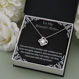 Single Mom Gift Necklace, Present for Single Mother, Super Mom, Christmas Gift For Single Mom, Best Mom, Birthday Gift For Single Mom