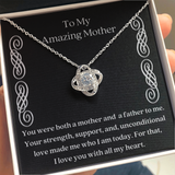 Single Mom Gift Necklace, Present for Single Mother, Super Mom, Christmas Gift For Single Mom, Best Mom, Birthday Gift For Single Mom