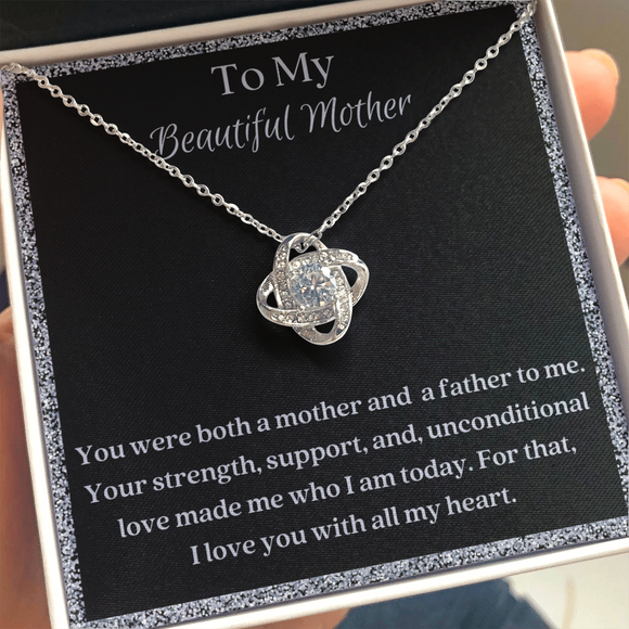 Single Mom Gift Necklace, Present for Single Mother, Super Mom, Christmas Gift For Single Mom, Best Mom, Birthday Gift For Single Mom