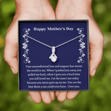 Mothers Day Gift, Gift For Mom, Mother's Day Necklace, Mothers Day Gift From Son, Mother's Day Pendant Necklace From Son, Mother's Day