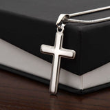 Cross Necklace, Religious Jewelry, Scripture, Christian jewelry, Bible, Jesus, Christian, Christian Quote Bible Verse, Faith Jewelry