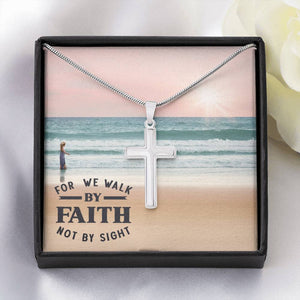 Cross Necklace, Religious Jewelry, Scripture, Christian jewelry, Bible, Jesus, Christian, Christian Quote Bible Verse, Faith Jewelry