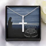 Christian Jewelry Christian Necklace Religious Jewelry Faith Necklace Bible Verse Necklace Cross Necklace