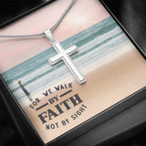 Cross Necklace, Religious Jewelry, Scripture, Christian jewelry, Bible, Jesus, Christian, Christian Quote Bible Verse, Faith Jewelry