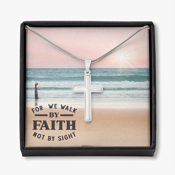 Cross Necklace, Religious Jewelry, Scripture, Christian jewelry, Bible, Jesus, Christian, Christian Quote Bible Verse, Faith Jewelry