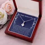 Mothers Day Gift, Gift For Mom, Mother's Day Necklace, Mothers Day Gift From Son, Mother's Day Pendant Necklace From Son, Mother's Day