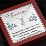Single Mom Gift Necklace, Present for Single Mother, Super Mom, Father's Day Gift For Single Mom, Best Mom, Birthday Gift For Single Mom