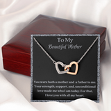 Single Mom Gift Necklace, Present for Single Mother, Super Mom, Christmas Gift For Single Mom, Best Mom, Birthday Gift For Single Mom