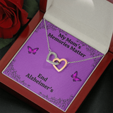 My Mom's Memories Matter Alzheimers Jewelry, Alzheimers Necklace, Alzheimers Awareness, Alzheimers Support Mom, End Alzheimers