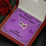My Dad's Memories Matter Alzheimers Jewelry, Alzheimers Necklace, Alzheimers Awareness, Alzheimers Support Dad, End Alzheimers
