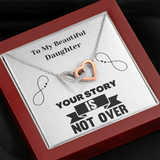 Mental Health Gift For Daughter, Semicolon, Motivational Semicolon Card, Support Gift For Daughter, Suicide Depression Awareness