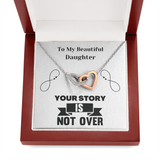 Mental Health Gift For Daughter, Semicolon, Motivational Semicolon Card, Support Gift For Daughter, Suicide Depression Awareness