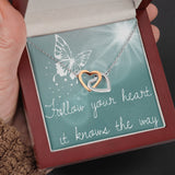 Positivity Gift, Strength Necklace, Positive Message, Encouragement Necklace Gift, Motivational Gift, Healing Jewelry,
