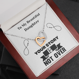 Mental Health Gift For Daughter, Semicolon, Motivational Semicolon Card, Support Gift For Daughter, Suicide Depression Awareness