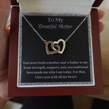 Single Mom Gift Necklace, Present for Single Mother, Super Mom, Christmas Gift For Single Mom, Best Mom, Birthday Gift For Single Mom