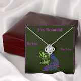 Hey Beautiful Strut Your Stuff, Peacock Art, Colorful Peacock, Peacock Design, Peacock Gift, Positive Vibes Card